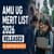AMU Round 1 Firm Merit List 2026 Out; Check Last Date for Seat Acceptance